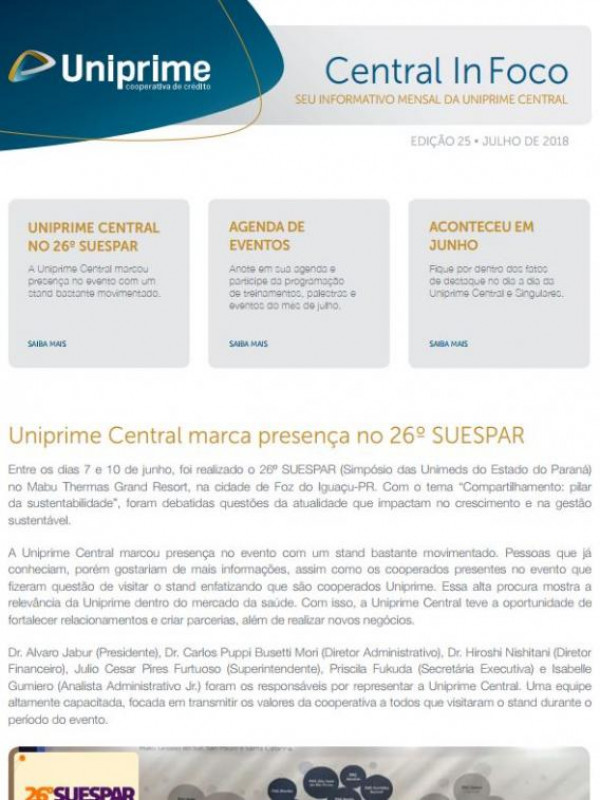 EDIÇÃO 25 JULHO 2018
