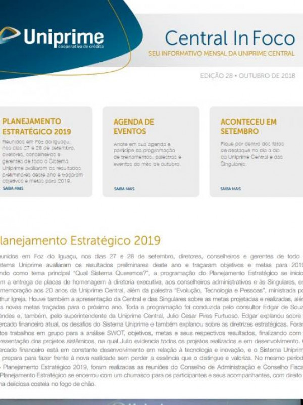EDIÇÃO 28 OUTUBRO 2018