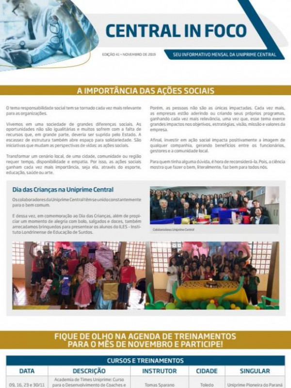 EDIÇÃO 41 NOVEMBRO 2019