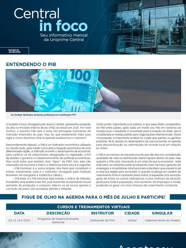 EDIÇÃO 61 JULHO 2021