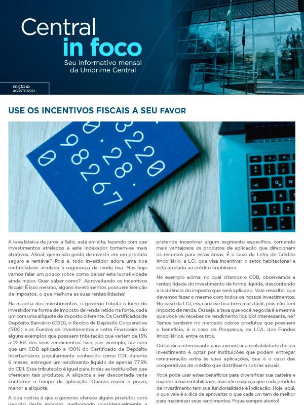 EDIÇÃO 62 AGOSTO 2021