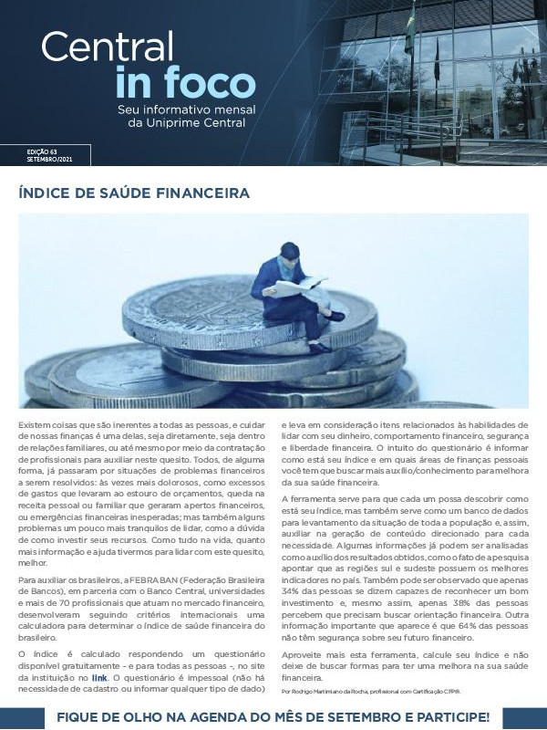 EDIÇÃO 63 SETEMBRO 2021