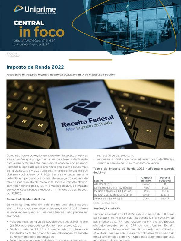 EDIÇÃO 69 MARÇO 2022