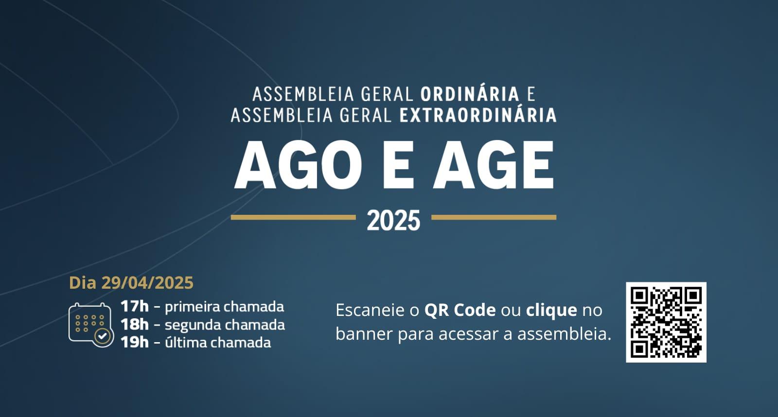 AGO e AGE 2025